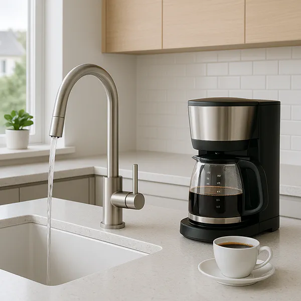 kitchen reduce costs with soft water