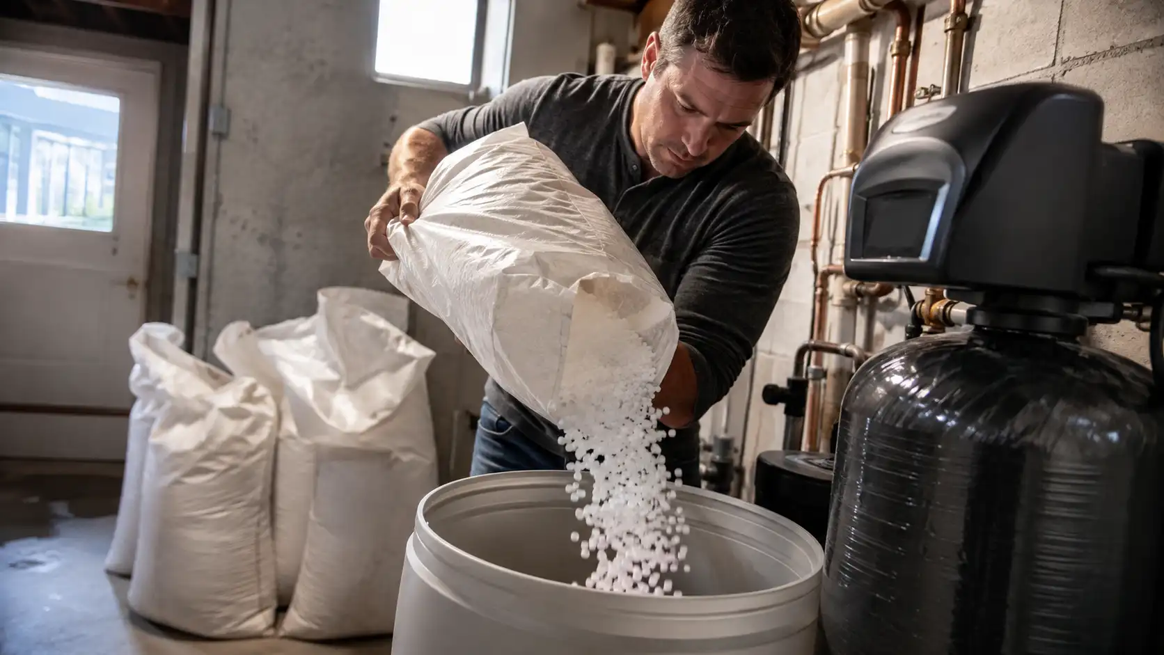 Why Does My Water Softener Use So Much Salt | EcoWater Systems Calgary Why Does My Water Softener Use So Much Salt?